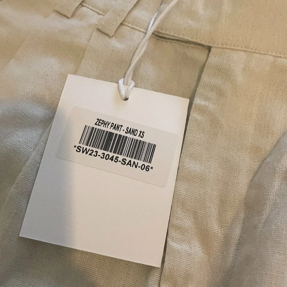 SEVEN WONDERS ZEPHY LINEN  WIDE LEG PANT - SAND (From Runaway The Label) - Picture 9 of 12